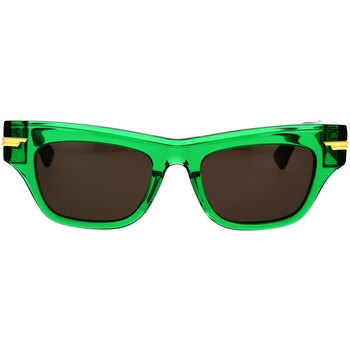 Hodinky & Bižutéria Slnečné okuliare Bottega Veneta Occhiali da Sole  BV1122S 004 Zelená