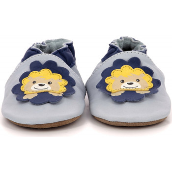 Topánky Deti Detské papuče Robeez Happy Lion Modrá