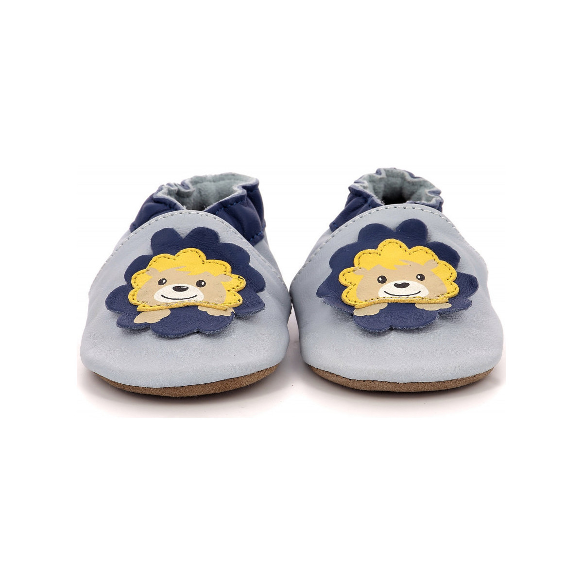 Topánky Deti Detské papuče Robeez Happy Lion Modrá