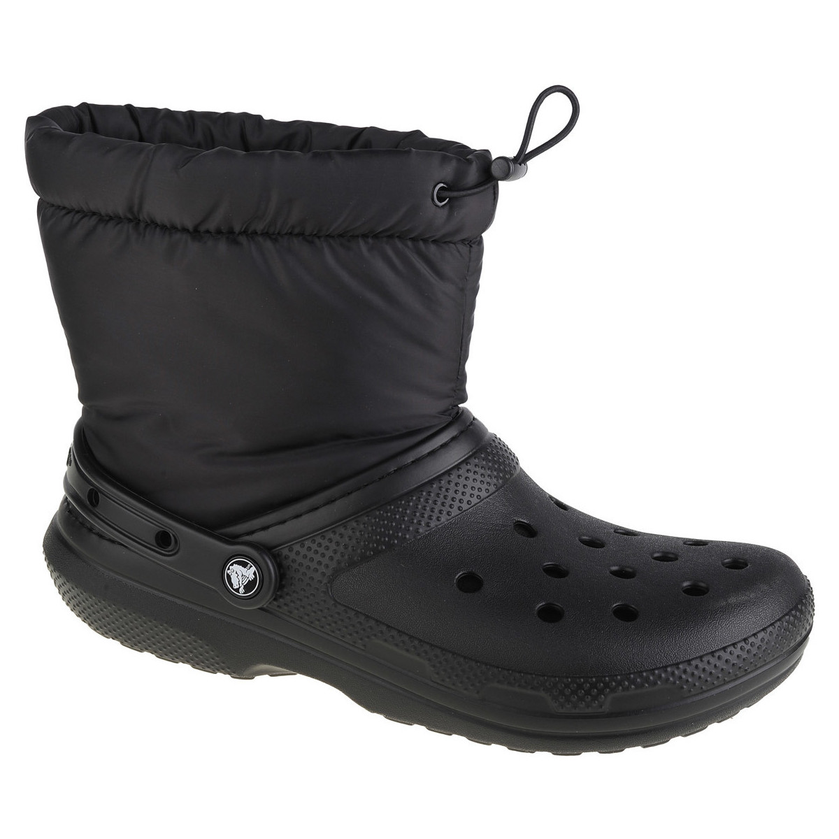 Topánky Žena Snehule  Crocs Classic Lined Neo Puff Boot Čierna