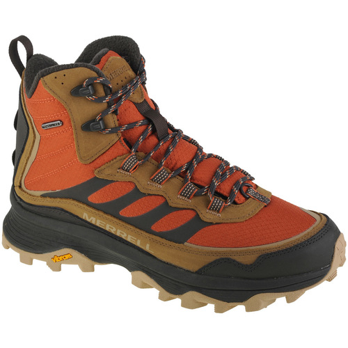 Topánky Muž Turistická obuv Merrell Moab Speed Thermo Mid WP Oranžová