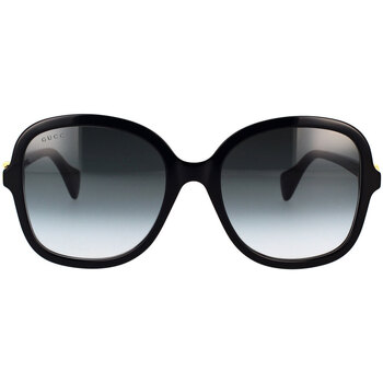 Hodinky & Bižutéria Žena Slnečné okuliare Gucci Occhiali da Sole  GG1178S 002 Čierna