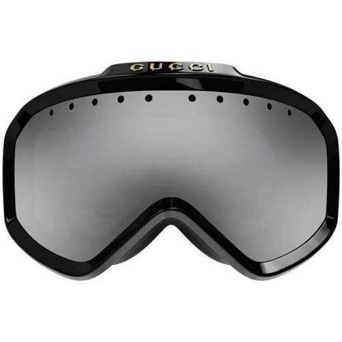 Hodinky & Bižutéria Slnečné okuliare Gucci Occhiali da Sole  Maschera da Sci e Snowboard GG1210S 001 Čierna