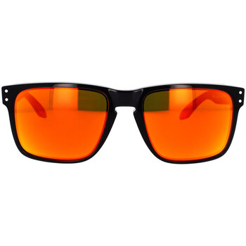Hodinky & Bižutéria Slnečné okuliare Oakley Occhiali da Sole  Holbrook xl OO9417 941732 Polarizzati Čierna
