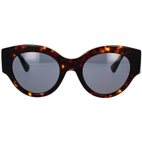 Hodinky & Bižutéria Slnečné okuliare Versace Occhiali da Sole  VE4438B 108/87 Hnedá