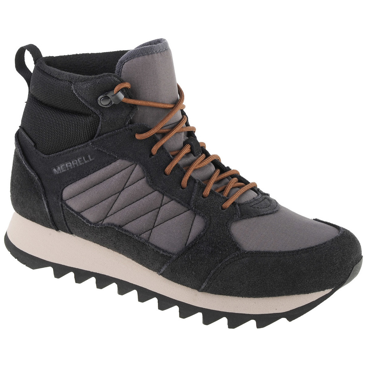 Topánky Muž Turistická obuv Merrell Alpine Sneaker Mid PLR WP 2 Čierna