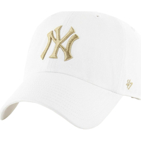Textilné doplnky Šiltovky '47 Brand New York Yankees MLB Clean Up Cap Biela