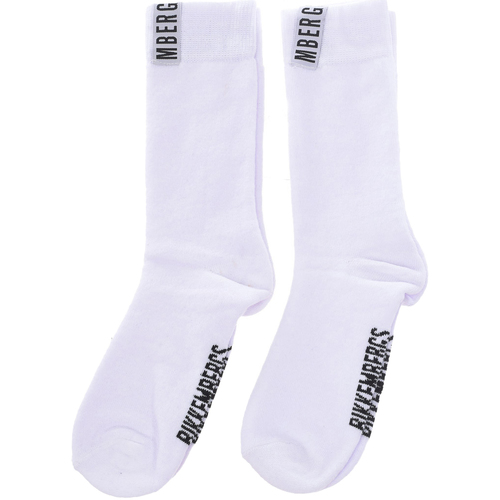 Spodná bielizeň Muž Vysoké ponožky Bikkembergs BK007-WHITE Biela