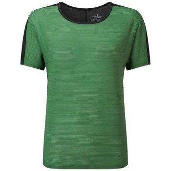 Oblečenie Žena Tričká s krátkym rukávom Ronhill Life Wellness SS Tee W Zelená