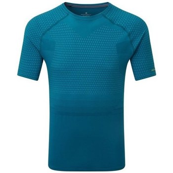 Oblečenie Muž Tričká s krátkym rukávom Ronhill Mens Tech Marathon SS Tee Modrá