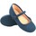 Topánky Dievča Univerzálna športová obuv Tokolate Dievčenská topánka  1130b tyrkysová Modrá