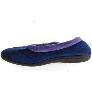 Topánky Žena Papuče Adanex Dámske modré celé papuče  15861 tmavomodrá