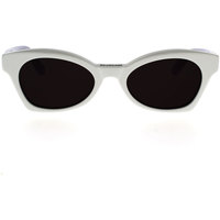 Hodinky & Bižutéria Slnečné okuliare Balenciaga Occhiali da Sole  BB0230S 005 Biela