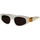Hodinky & Bižutéria Žena Slnečné okuliare Balenciaga Occhiali da Sole  BB0095S 012 Biela