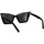 Hodinky & Bižutéria Žena Slnečné okuliare Yves Saint Laurent Occhiali da Sole Saint Laurent SL 570 002 Čierna