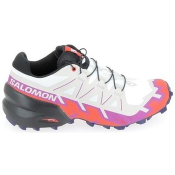 Topánky Žena Bežecká a trailová obuv Salomon Speedcross 6 Blanc Violet Biela