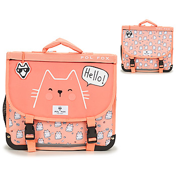 Tašky Dievča Školské tašky a aktovky Pol Fox CARATABLE HELLO 38 CM Ružová