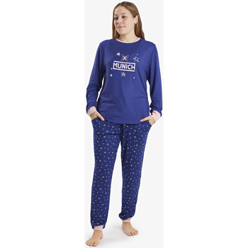 Oblečenie Žena Pyžamá a nočné košele Munich CP0400 Modrá