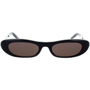 Hodinky & Bižutéria Žena Slnečné okuliare Yves Saint Laurent Occhiali da Sole Saint Laurent  SL 557 SHADE 001 Čierna