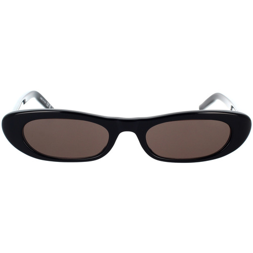 Hodinky & Bižutéria Žena Slnečné okuliare Yves Saint Laurent Occhiali da Sole Saint Laurent  SL 557 SHADE 001 Čierna