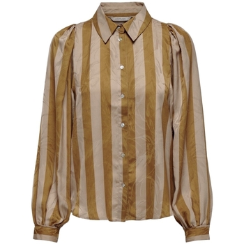 Oblečenie Žena Blúzky La Strada Shirt Atina L/S - Golden Zlatá
