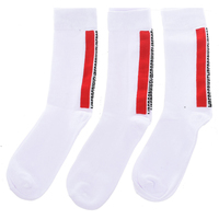 Spodná bielizeň Muž Vysoké ponožky Bikkembergs BF009-WHITE-RED Viacfarebná