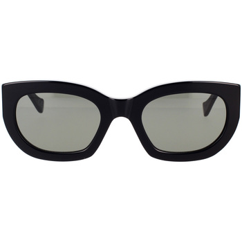 Hodinky & Bižutéria Slnečné okuliare Retrosuperfuture Occhiali da Sole  Alva Black 38L Čierna