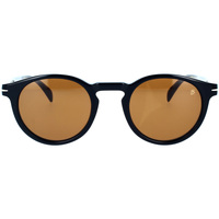 Hodinky & Bižutéria Slnečné okuliare David Beckham Occhiali da Sole  DB1036/S 807 Čierna