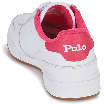 Polo Ralph Lauren POLO CRT PP-SNEAKERS-LOW TOP LACE Biela / Ružová