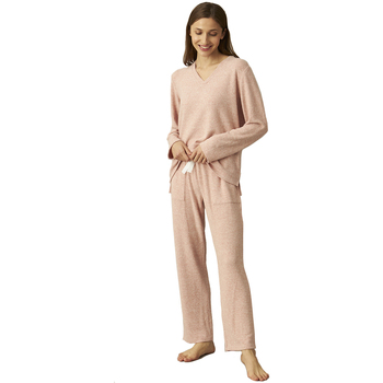 Oblečenie Žena Pyžamá a nočné košele J And J Brothers JJBCP1301 Ružová