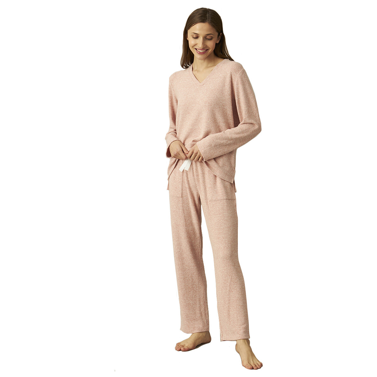Oblečenie Žena Pyžamá a nočné košele J&j Brothers JJBCP1301 Ružová