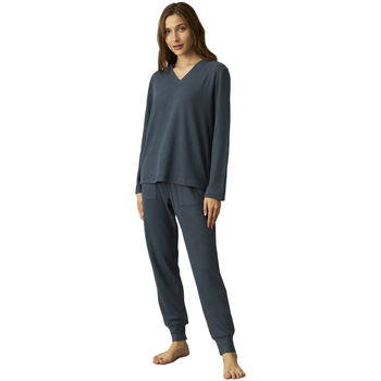 Oblečenie Žena Pyžamá a nočné košele J And J Brothers JJBCP1602 Modrá