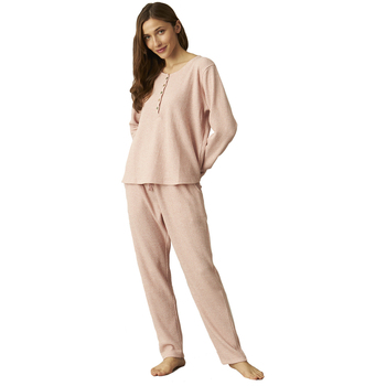 Oblečenie Žena Pyžamá a nočné košele J And J Brothers JJBCP1901 Ružová