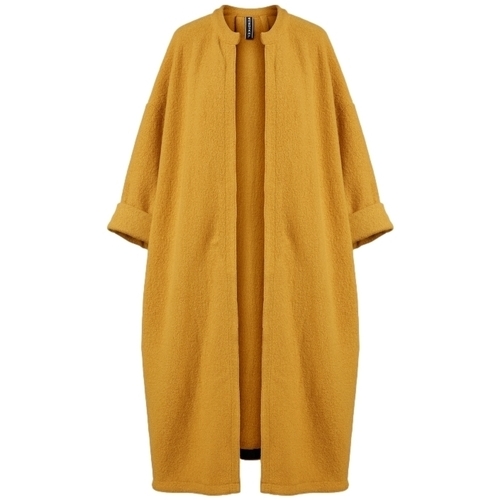 Oblečenie Žena Kabáty Wendy Trendy Coat 110880 - Mustard Žltá
