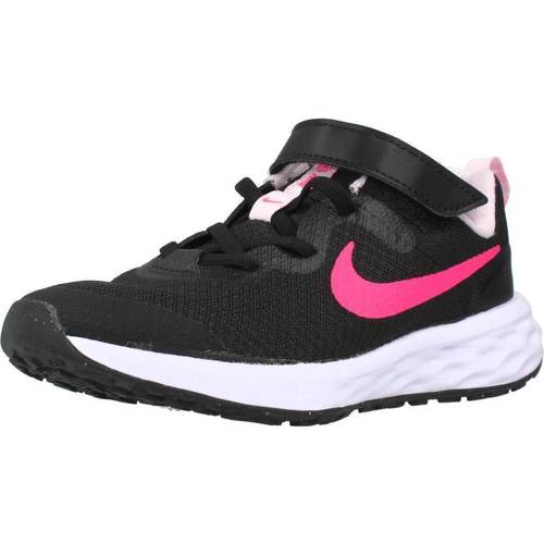 Topánky Dievča Nízke tenisky Nike REVOLUTION 6 Čierna