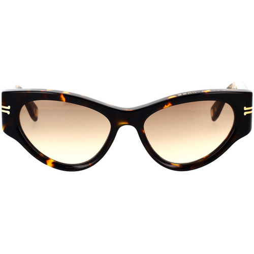 Hodinky & Bižutéria Slnečné okuliare Marc Jacobs Occhiali da Sole  MJ 1045/S 086 Hnedá