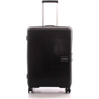Tašky Pružné cestovné kufre American Tourister MD8009002 Čierna