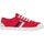 Topánky Módne tenisky Kawasaki Retro Canvas Shoe K192496-ES 4012 Fiery Red Červená