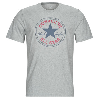 Oblečenie Muž Tričká s krátkym rukávom Converse GO-TO ALL STAR PATCH LOGO Šedá