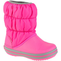 Topánky Dievča Snehule  Crocs Winter Puff Boot Kids Ružová
