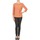 Oblečenie Žena Tričká s dlhým rukávom Color Block 3214723 Koralová