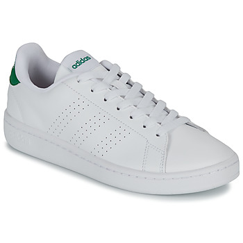 Topánky Nízke tenisky Adidas Sportswear ADVANTAGE Biela / Zelená