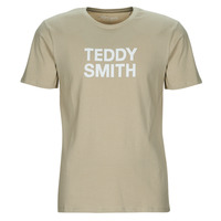 Oblečenie Muž Tričká s krátkym rukávom Teddy Smith TICLASS BASIC MC Béžová