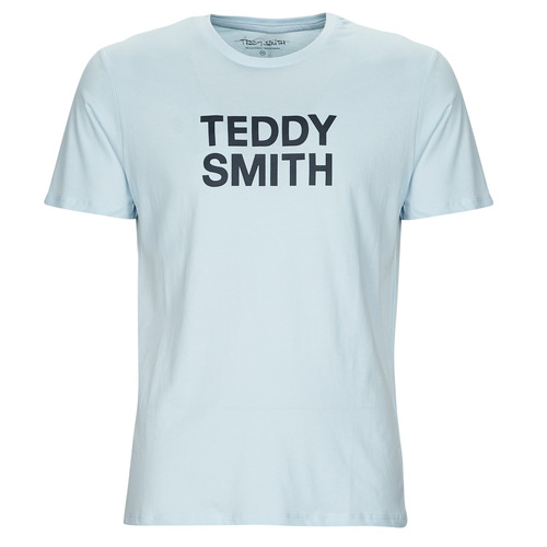 Oblečenie Muž Tričká s krátkym rukávom Teddy Smith TICLASS BASIC MC Modrá
