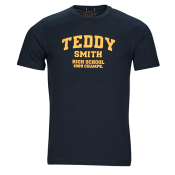 Oblečenie Muž Tričká s krátkym rukávom Teddy Smith T-SETH MC Námornícka modrá