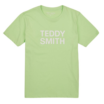 Oblečenie Chlapec Tričká s krátkym rukávom Teddy Smith TICLASS 3 MC JR Zelená