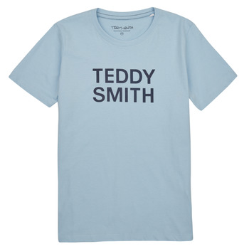 Oblečenie Chlapec Tričká s krátkym rukávom Teddy Smith TICLASS 3 MC JR Modrá