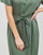 Oblečenie Žena Dlhé šaty Vero Moda VMBUMPY SS CALF SHIRT DRESS NOOS Kaki