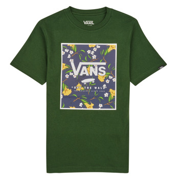 Oblečenie Deti Tričká s krátkym rukávom Vans BY PRINT BOX BOYS Zelená
