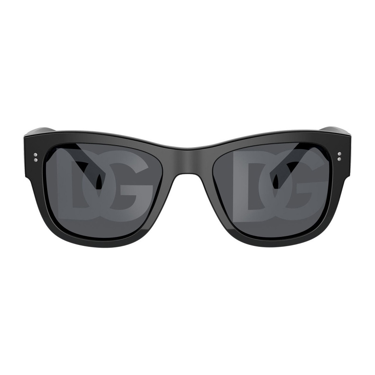 Hodinky & Bižutéria Slnečné okuliare D&G Occhiali da Sole Dolce&Gabbana DG4338 501/M Čierna